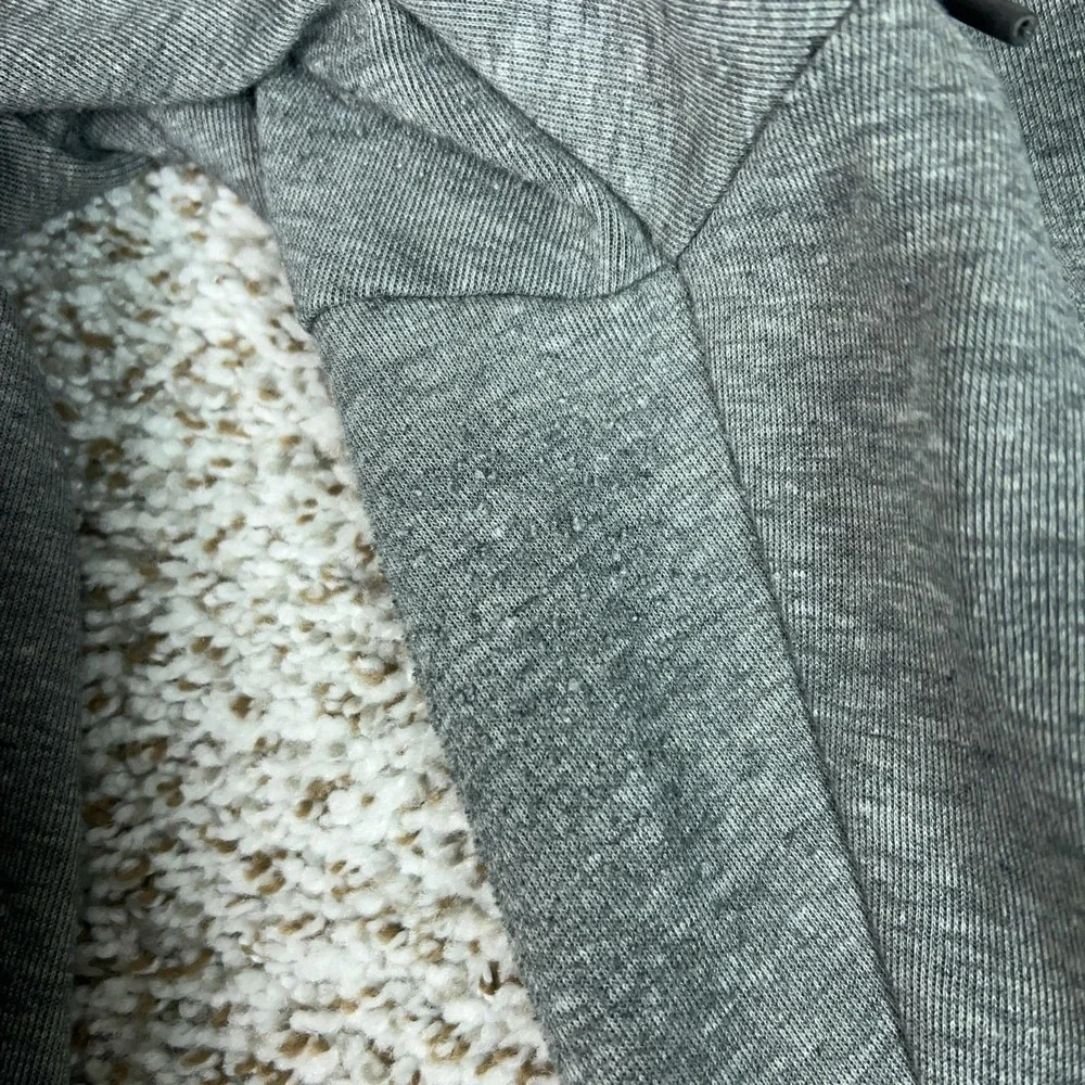 Nike Pants Womens XL Gray Tech Fleece Jogger Zip Pockets Running Gym Sport Logo